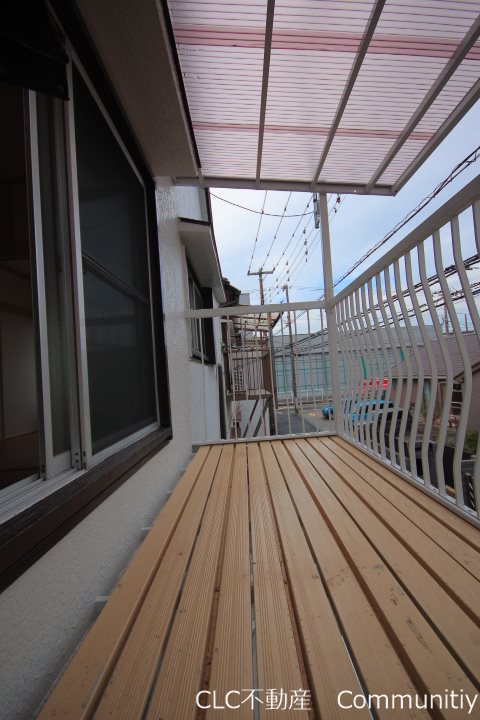 下新宿戸建 ベランダ