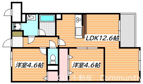 Theios filia（テイオス　フィリア） 間取り