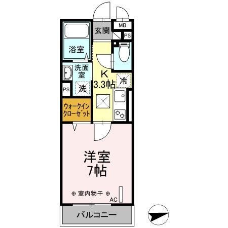 オリヴィア山手 間取り