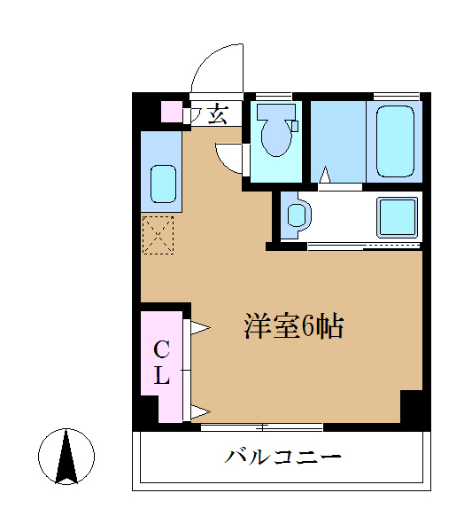 第二村松ビル 203号室 間取り
