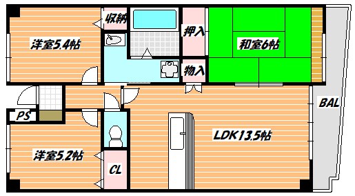 アルデール 間取り図