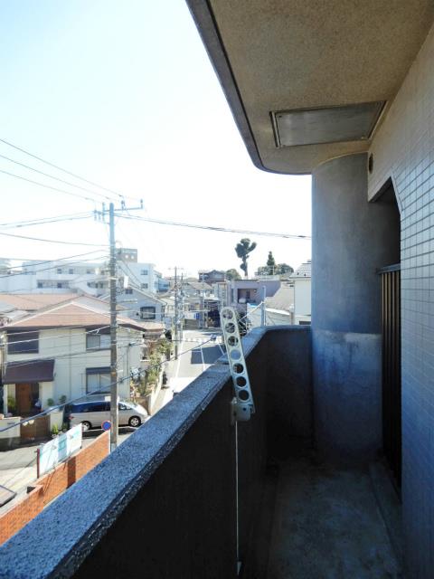 エクセレンス岸谷 ベランダ