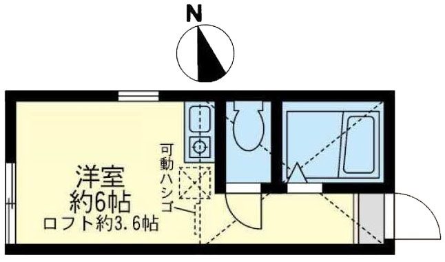 カナーレ鶴見Ａ棟 間取り図