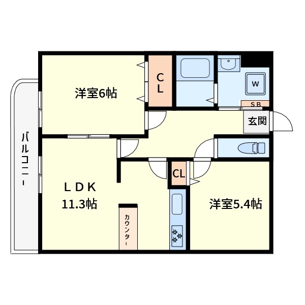 セレノ北寺尾 間取り