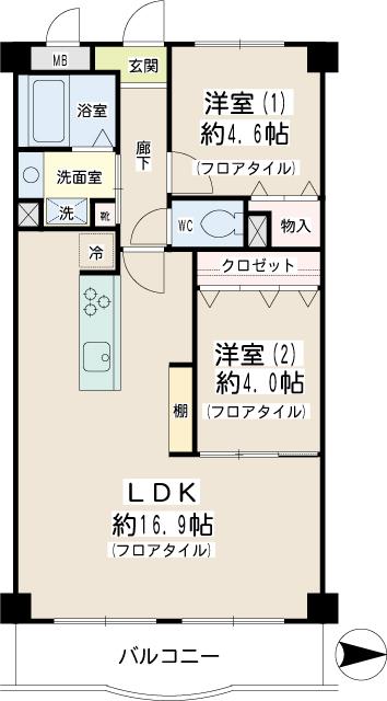 ヴェルドゥミール 間取り