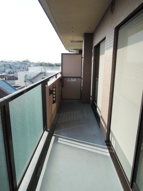 北寺尾大滝マンション ベランダ