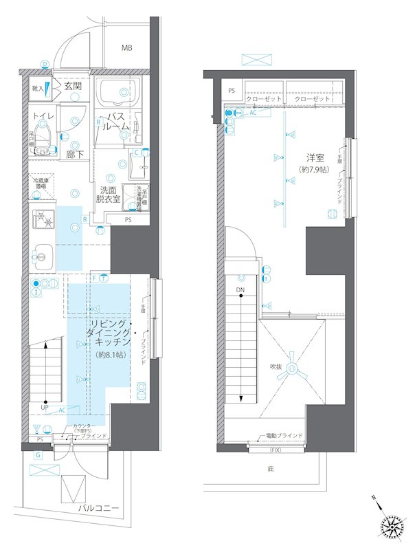 ZOOM川崎EAST 間取り