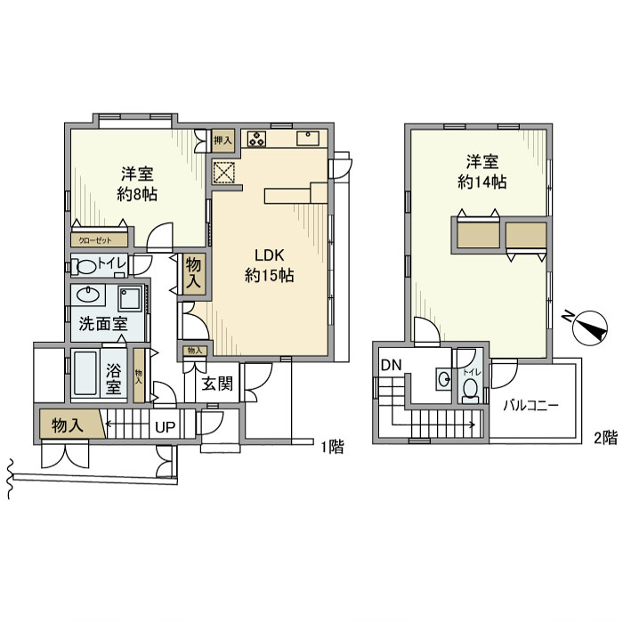 白幡南町戸建 間取り