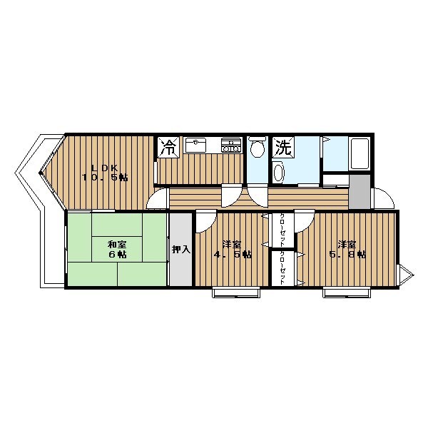 エンゼルパレス 間取り