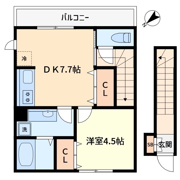 ブルーム岸根公園 間取り