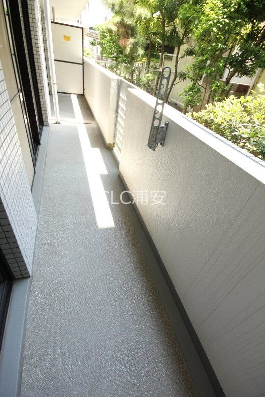 コスモプラザ行徳 ベランダ