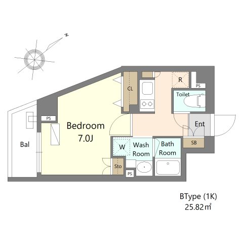 Alivis 浦安 間取り図