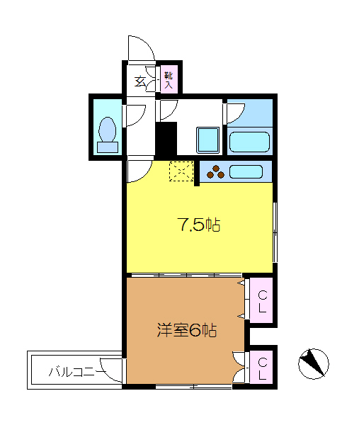 イーストフラット 間取り