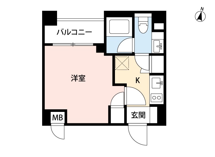SQUARE CITY YOKOHAMA NEGISHI 間取り