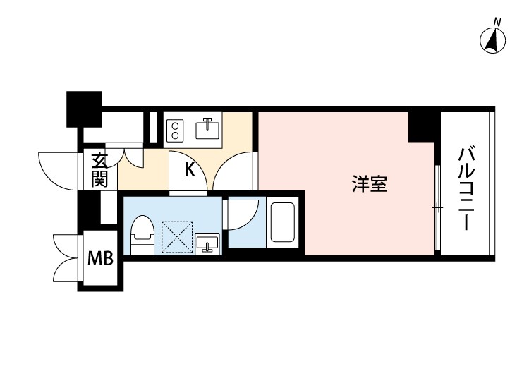 SQUARE CITY YOKOHAMA NEGISHI 間取り