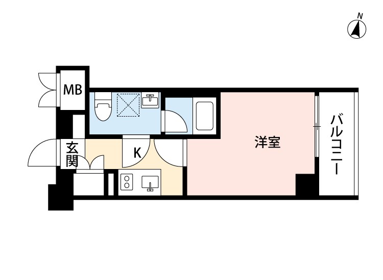 SQUARE CITY YOKOHAMA NEGISHI 間取り