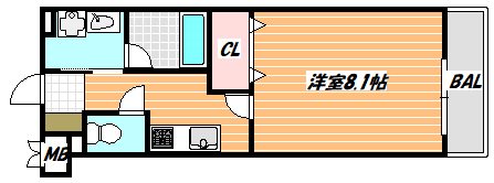 ラヴィベール妙典 間取り図