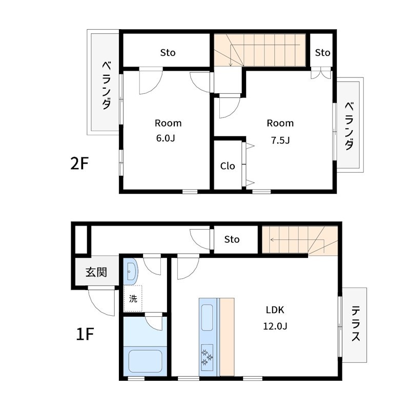 クレール 間取り