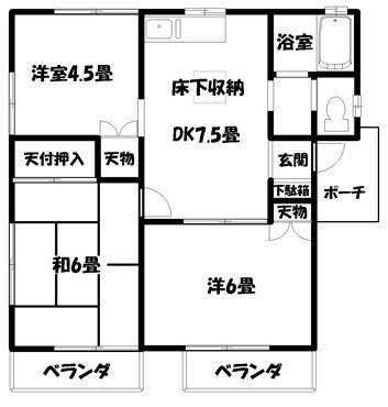 サニープレス 間取り