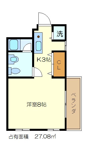 ビエンベニドミカサオカモト 302号室 間取り