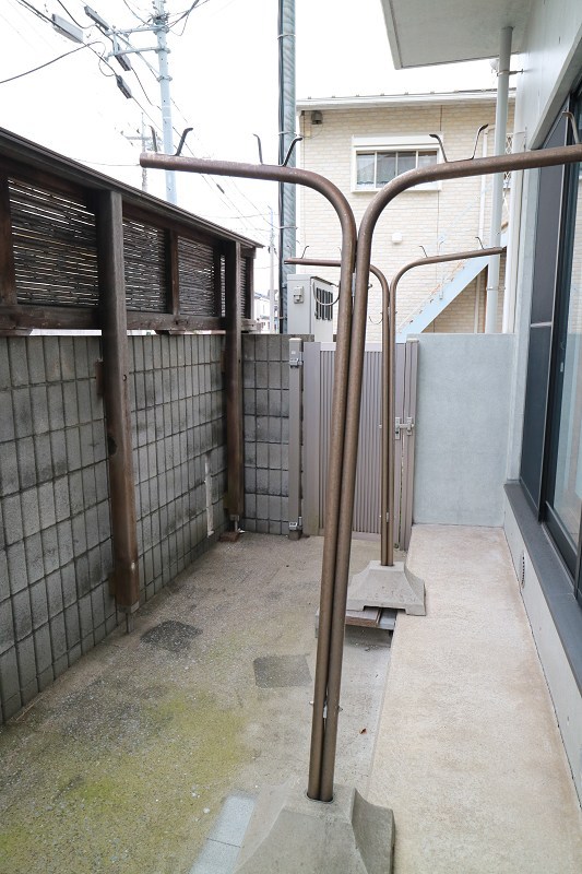 星野ハイツA ベランダ