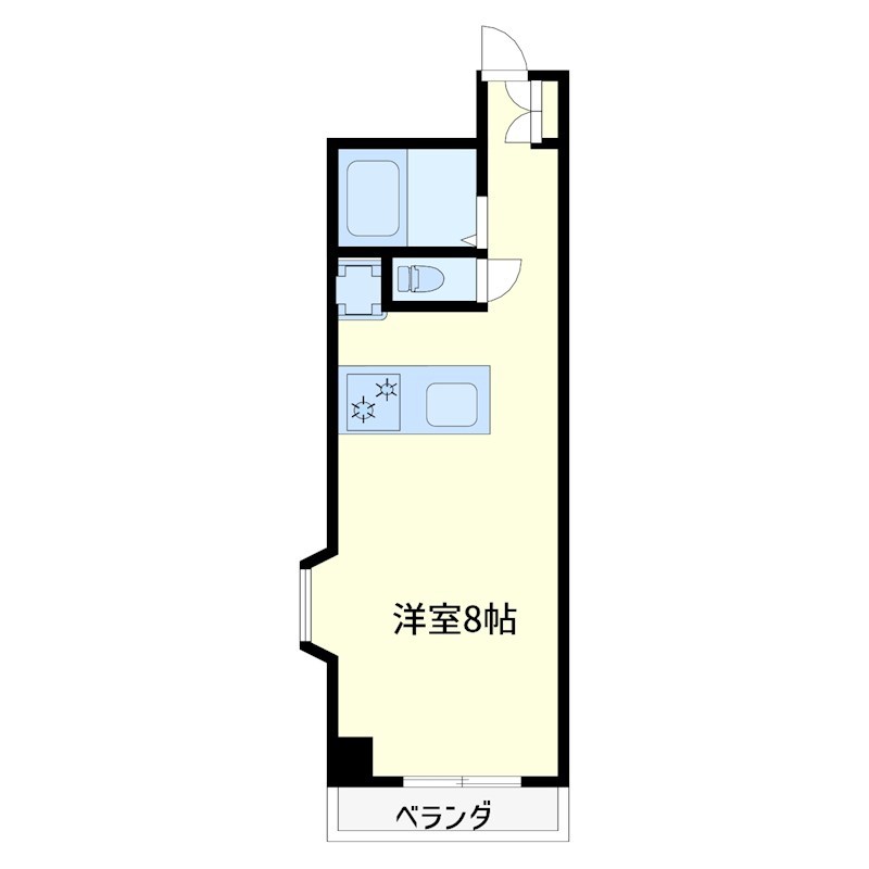 ローヤルヒルズ 301号室 間取り