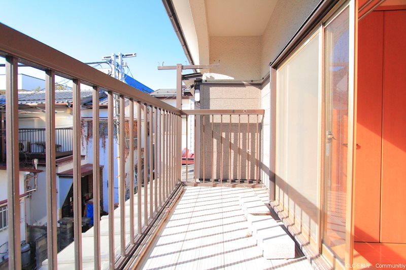 紫貸家 ベランダ