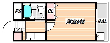サンパレス東野 間取り図