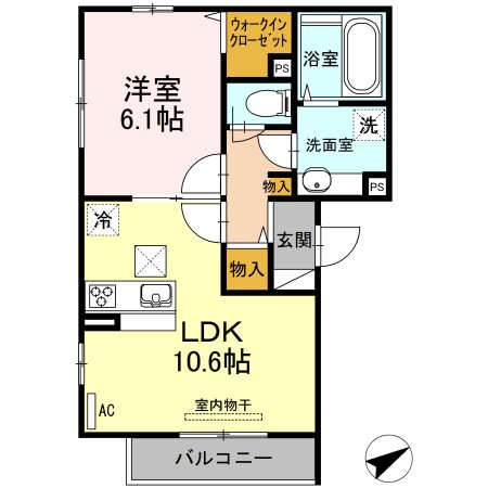 プレジール 間取り図