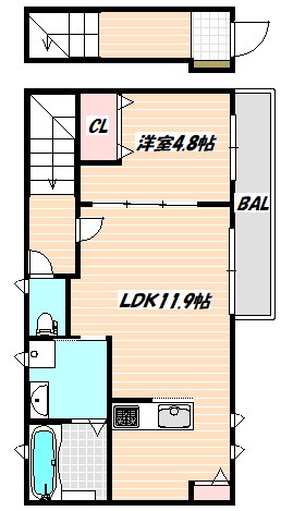 千葉県市川市田尻５丁目 間取り