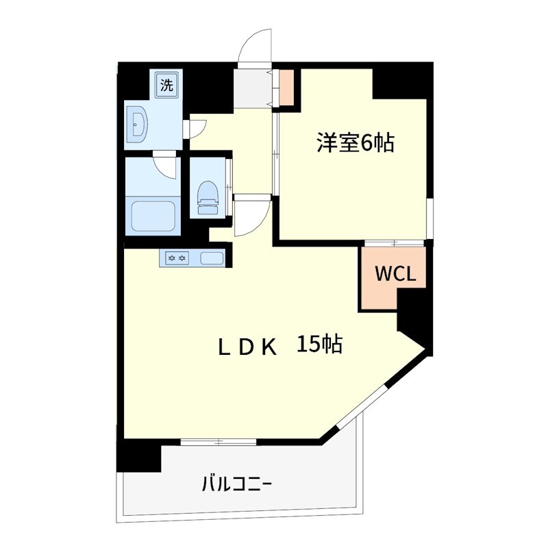 Bichinada  501号室 間取り