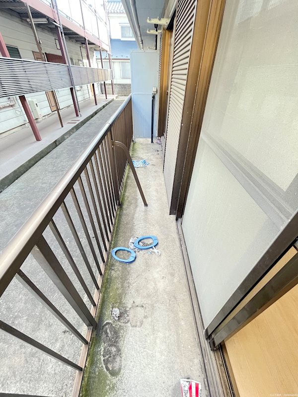 クレール加納B ベランダ