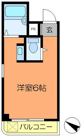 中野第2ビル 間取り図