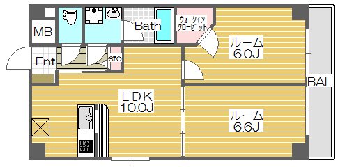 グランディール  間取り