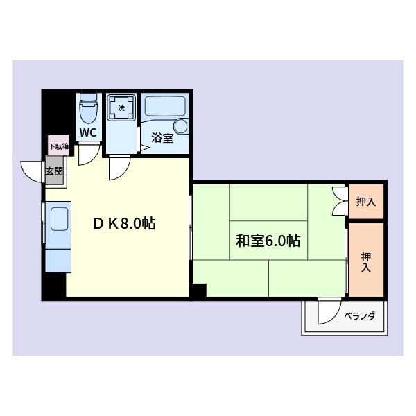 ブルーグレース八景 間取り