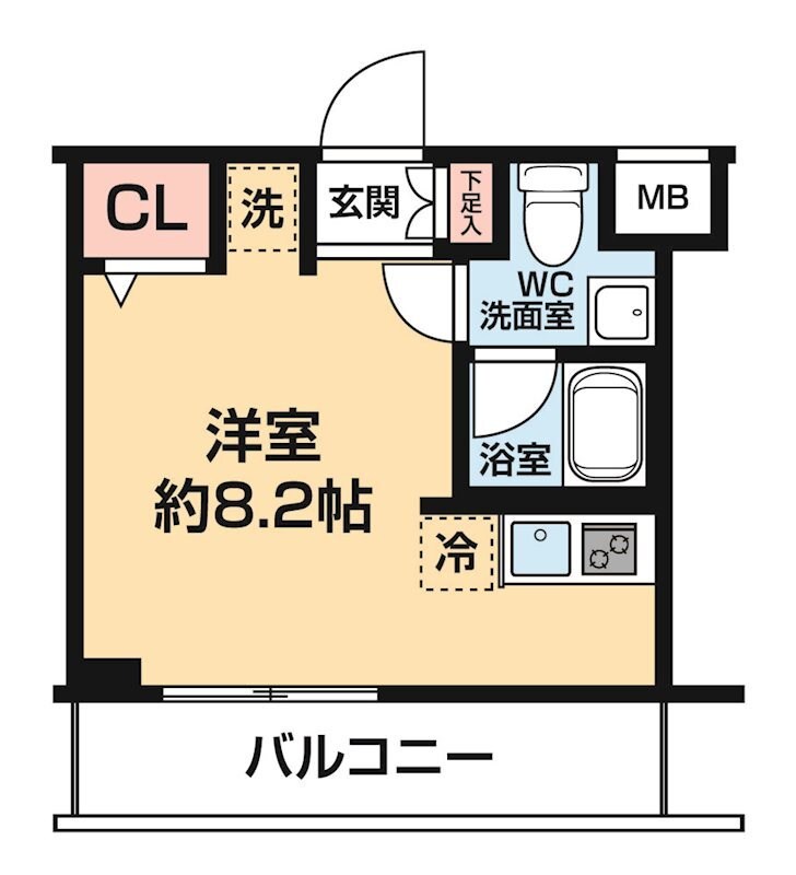 ARCOBALENO　KAWASAKI　WEST 間取り図