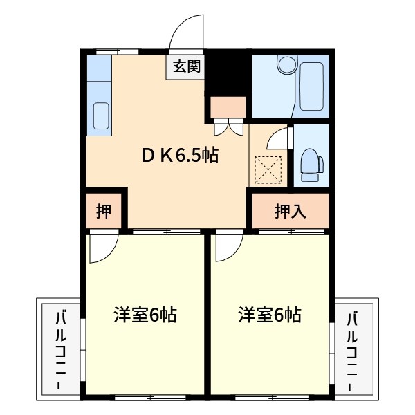 メゾン新川崎 間取り