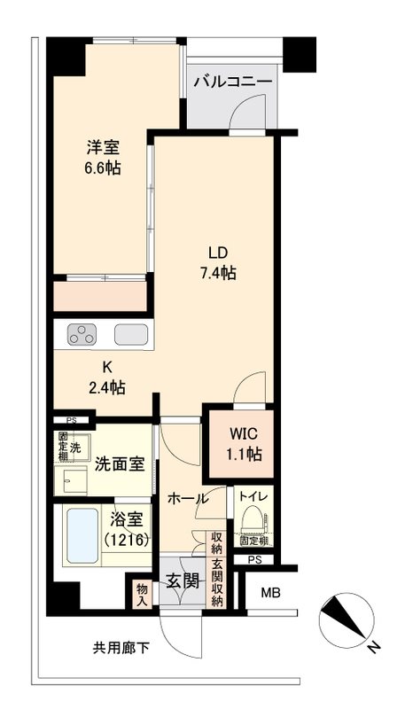 ドゥーエ妙典 間取り図