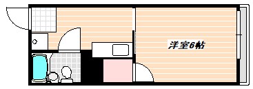 ホトコーポ2 間取り図