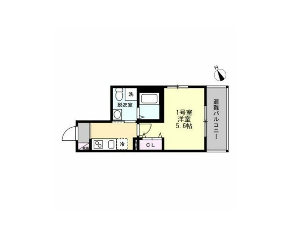 ベイルーム金沢六浦 間取り