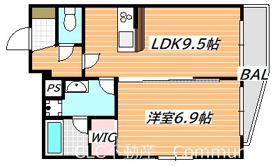 S-RESIDENCE行徳courant 間取り図