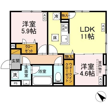 D-plaisir 間取り図