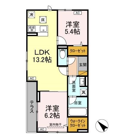 D-plaisir 間取り図