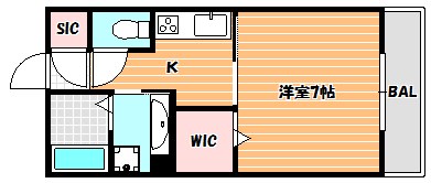 グラディート妙典 間取り図