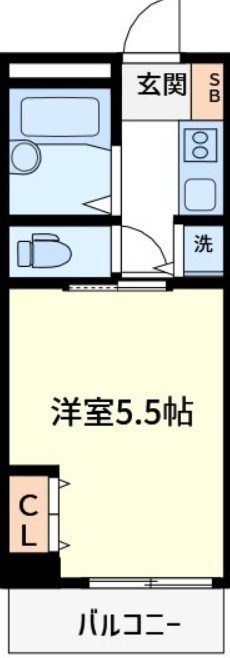 第二コーポ代田 間取り