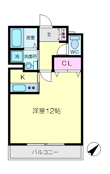 シェルポート鶴見 間取り