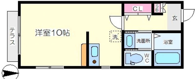 メゾン第10むさし 間取り