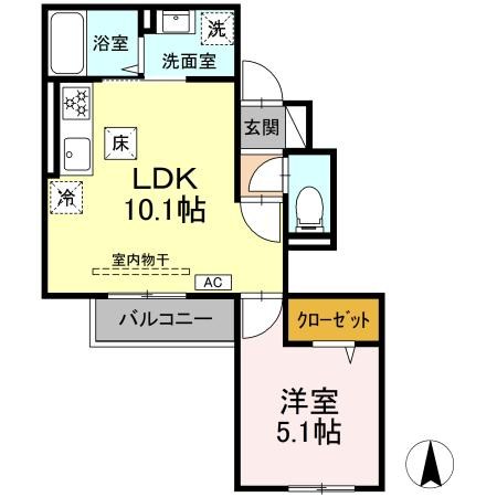 ラ・フレーズ 間取り