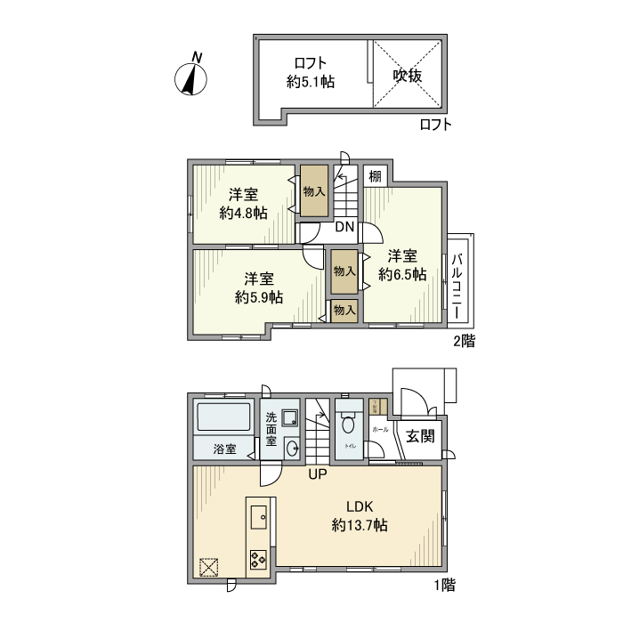 久が原戸建 間取り