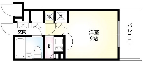 ローズマンションＦ-11番館 間取り図